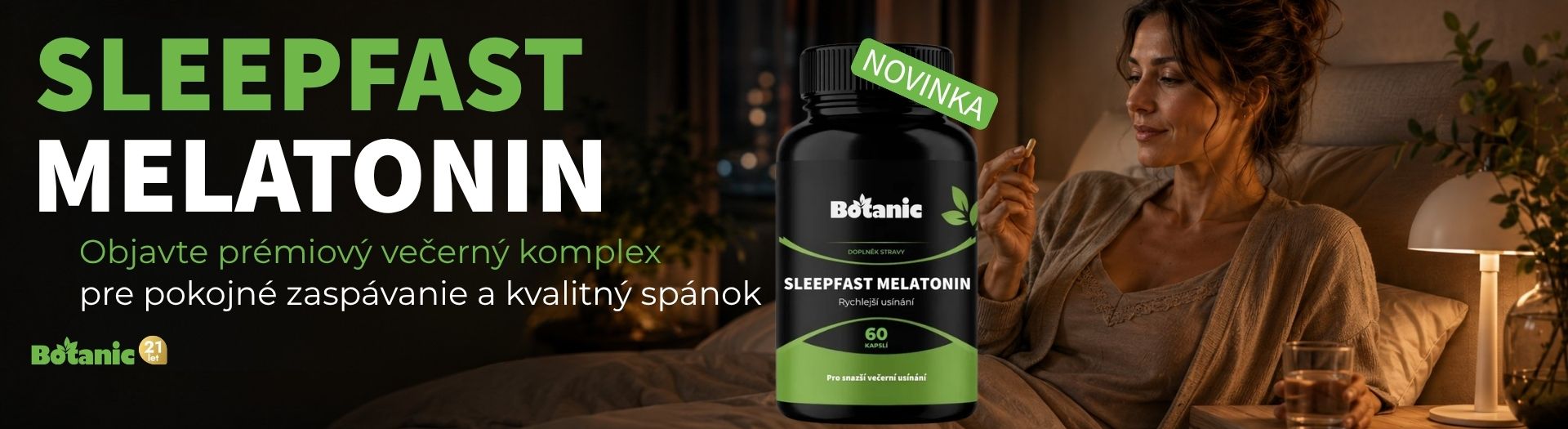 Objavte novinku SleepFast pre rýchlejšie zaspávanie