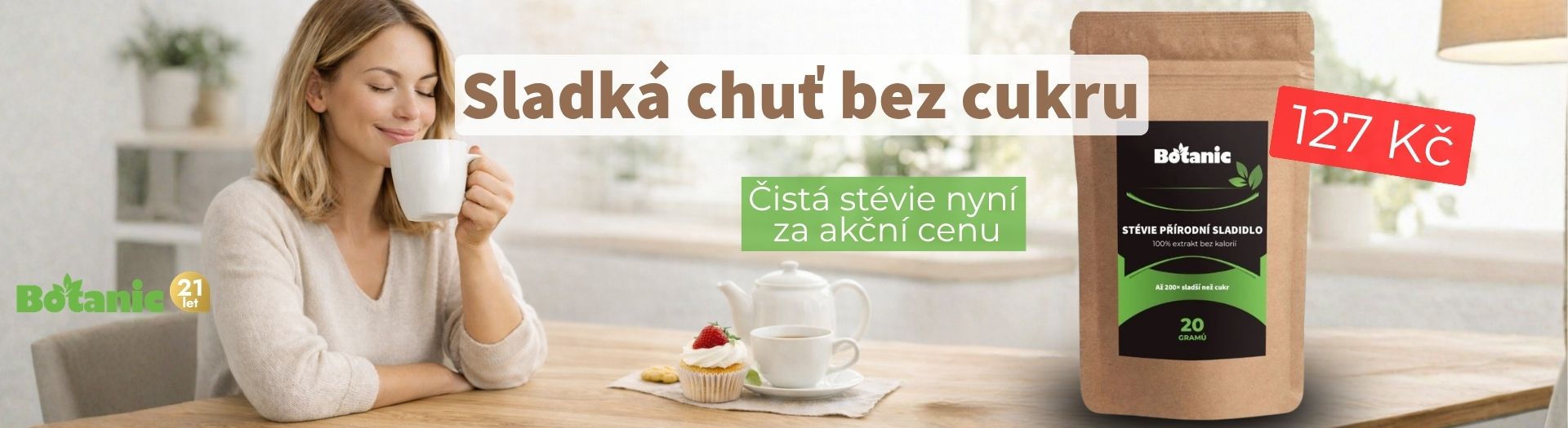 Stevie – přírodní sladidlo