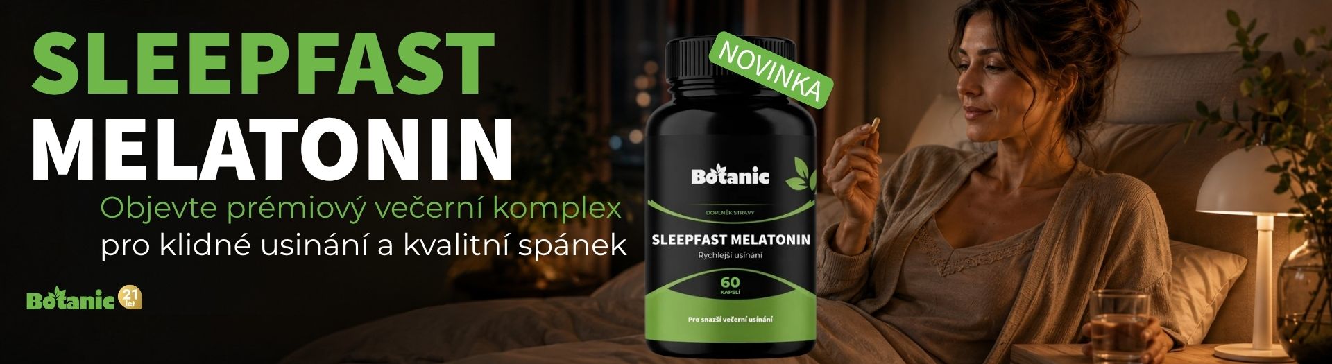Objevte novinku SleepFast pro rychlejší usínání
