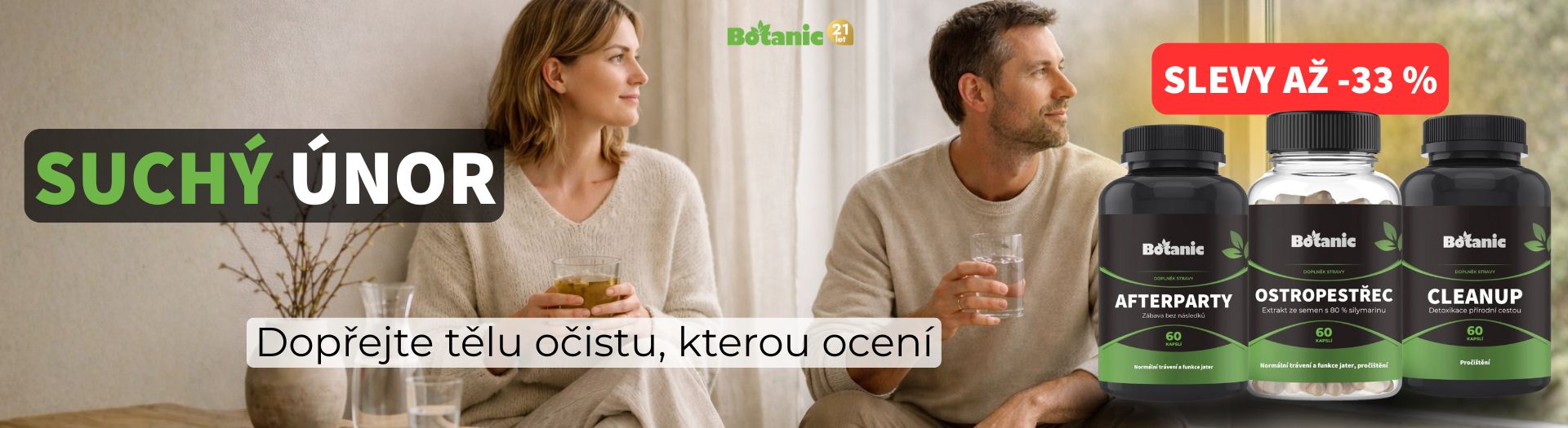 Suchý únor – vědomá pauza a prostor pro zpomalení