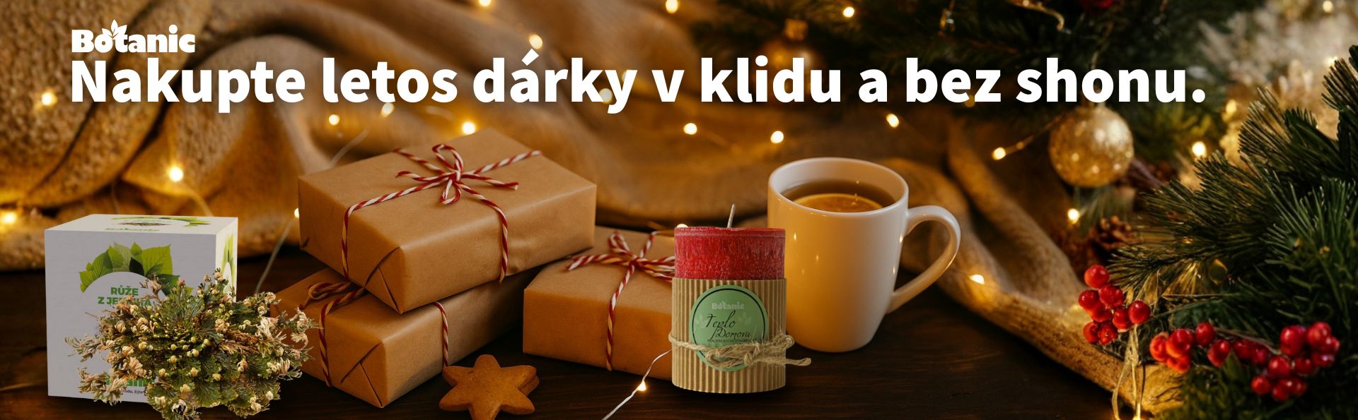 Dárky v klidu na Botanic.cz