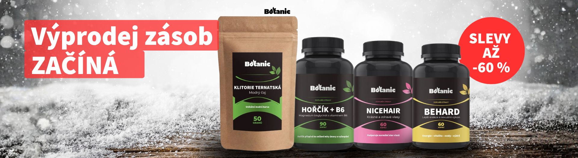 Novoroční výprodej – vyprodáváme zásoby