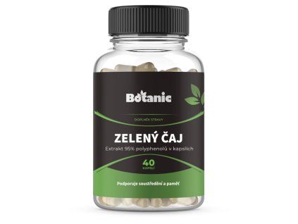 Zelený čaj - Extrakt 95% polyphenolů v kapslích