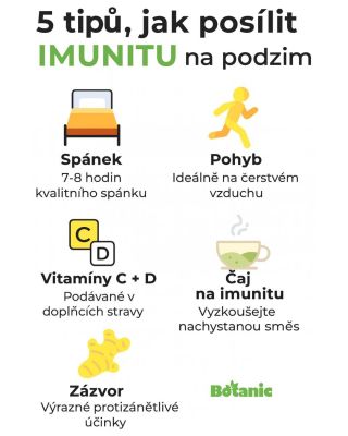 Podzim je tu a s ním i období nachlazení. Imunita dostává zabrat – a právě proto jsme pro vás připravili 5 jednoduchých...