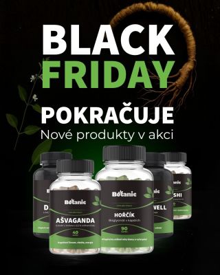 🖤 Black Friday pokračuje! Nové produkty právě dorazily do slev 🌿 Podívej se, co přibylo a využij nejlepší akce roku, dokud...