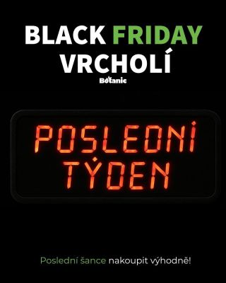 ⏳ Black Friday vrcholí! Poslední týden slev je tady – zásoby mizí rychle, tak to nepropásni 🖤 💚 Vyber si přírodní doplňky,...